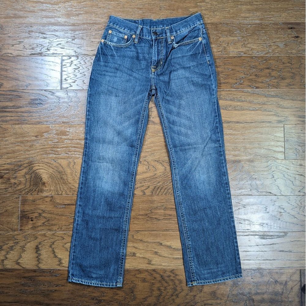 Polo Ralph Lauren Slim Fit Blue Denim Jeans Rugged Boys Size 14 (28x28)